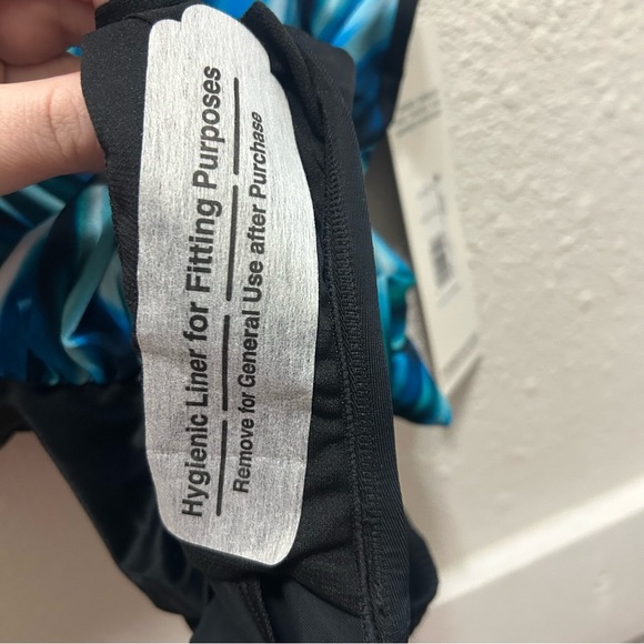 Trimshaper Women's Addison One Piece in Rainwashed Ikat NWT Size 8 - Picture 8 of 12